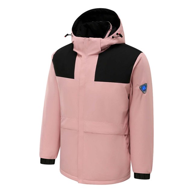 Winter Hooded Heated Coats for Men and Women, Windproof Waterproof Unisex Heating Warm Jackets, Large Heating Zones 3 Levels Heat Control USB Charging Electric Body Warmer Overcoat Hoodie