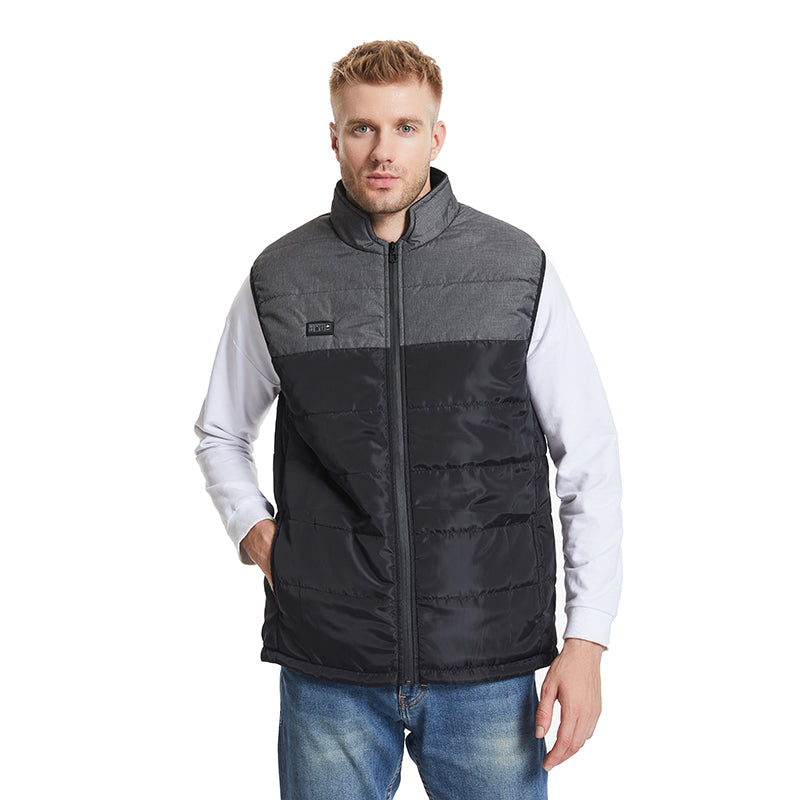 Dual Control 15 Heating Areas Heated Vests for Women Men USB Electric Windproof Winter Warm Gillette Jacket with Zipper