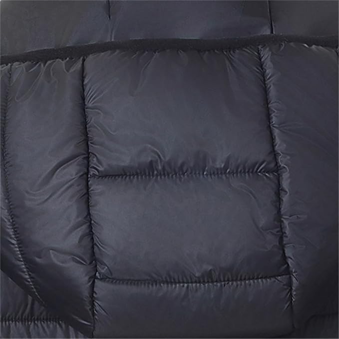 Long Sleeve Heated Hooded Jacket for Men Women, Winter Warm USB Charging Electric Body Warmer Heated Coats with Independent Control of 4 Zones 27 Heating Pads 3 Temperature Levels