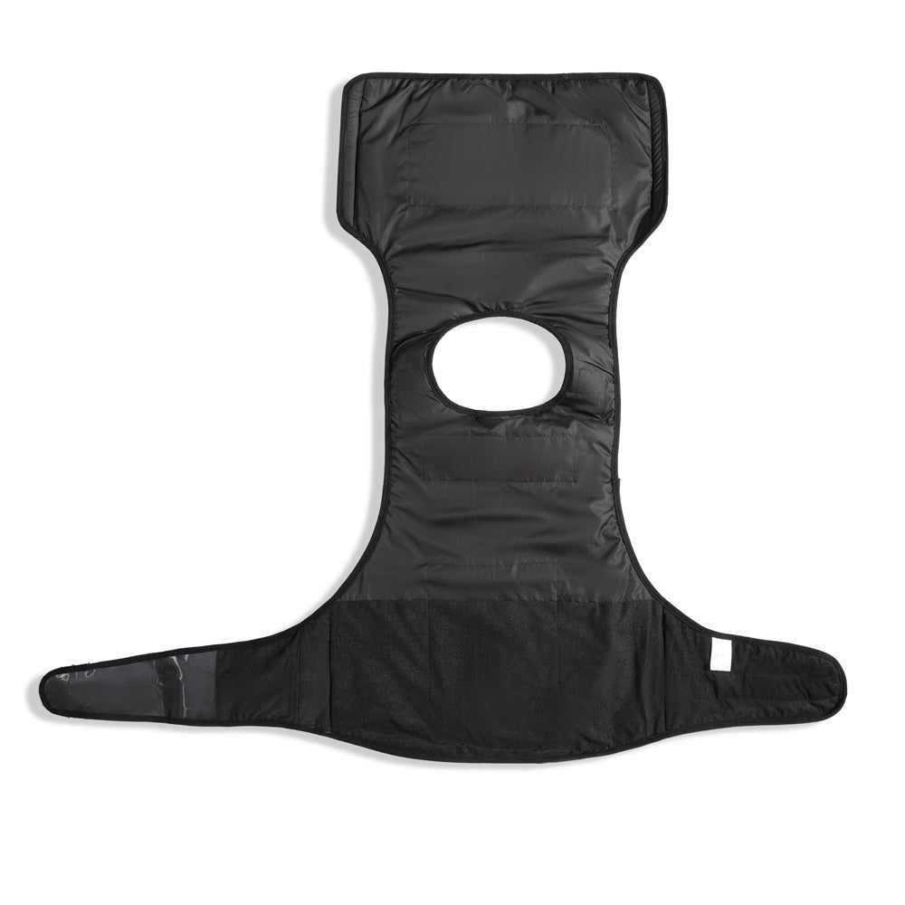 Black 8 Areas Heated Vest for Men Women USB Charging Smart Temperature Winter Warming Waistcoat with Adjustable Belt