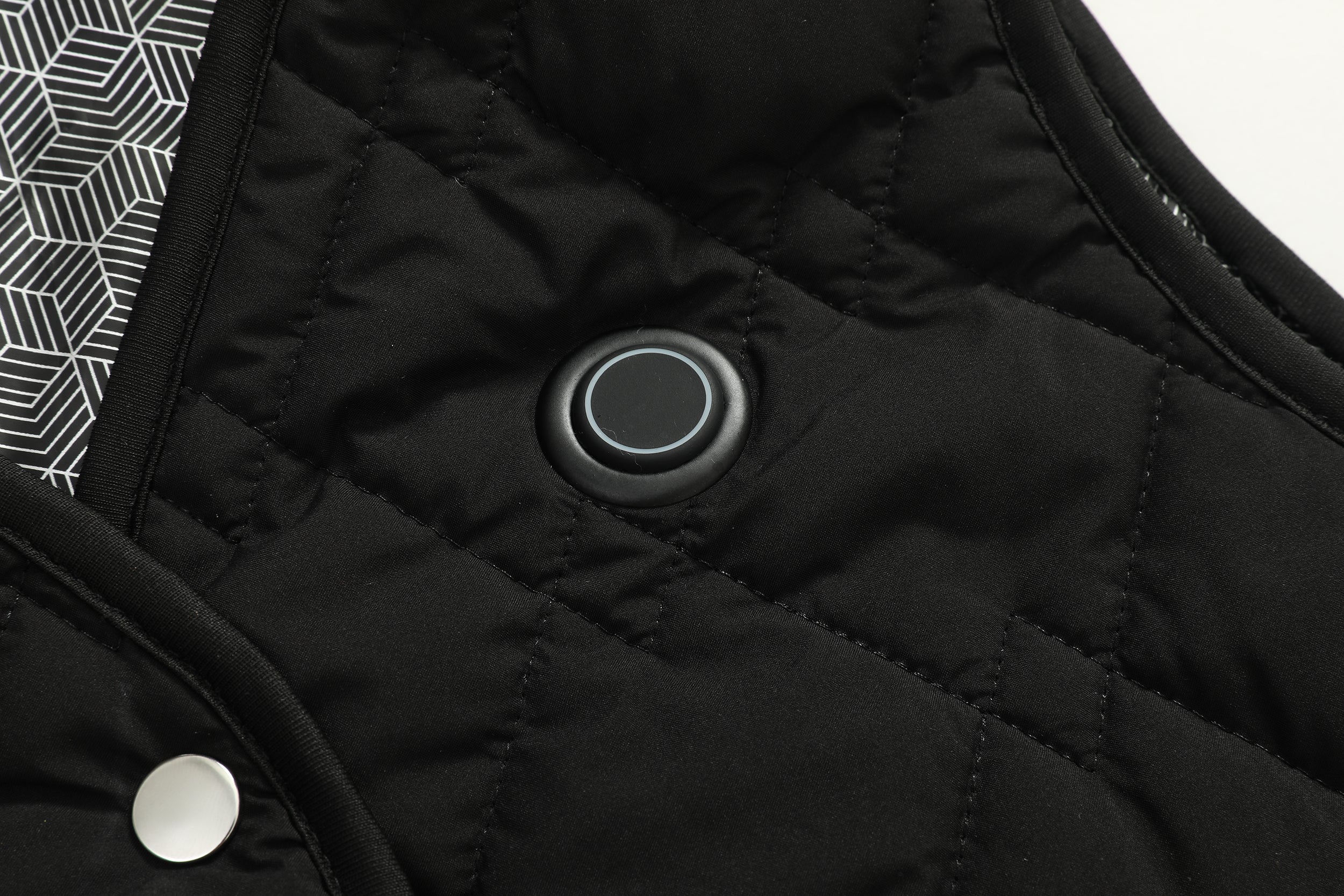 V-neck Heated Vest for Women Men with 24-zone Smart Heating 3-temperature Adjustable USB Electric Charging Thermal Lightweight Gilets