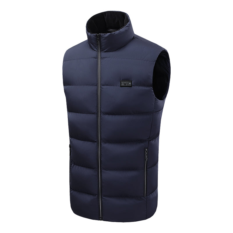 4 Control 26 Carbon Fiber Heating Pads Heated Gilet for Men Women 3 Heat Adjustable Electric USB Charging Winter Warm Heated Body Warmer