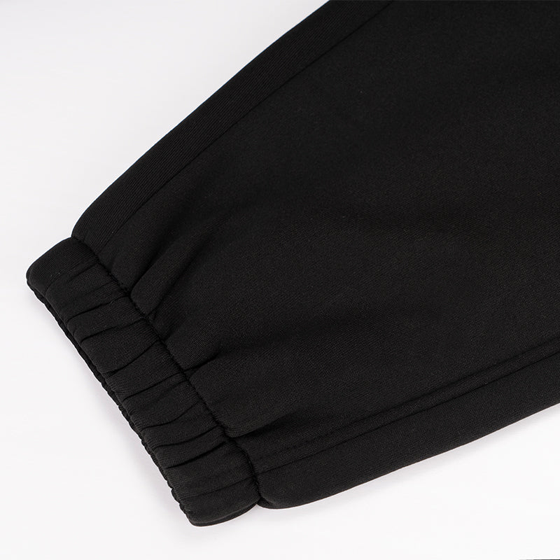 Men's USB Heated Jogger Pants Waterproof Windproof 14 Heating Zones 3 Levels of Temperature Control Elastic Waist Fleece Lined Winter Warm Trousers with Pockets