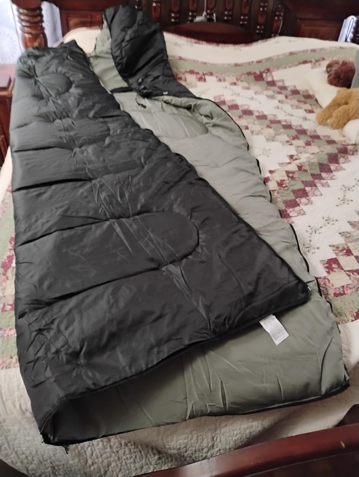 Decent heated sleeping bag