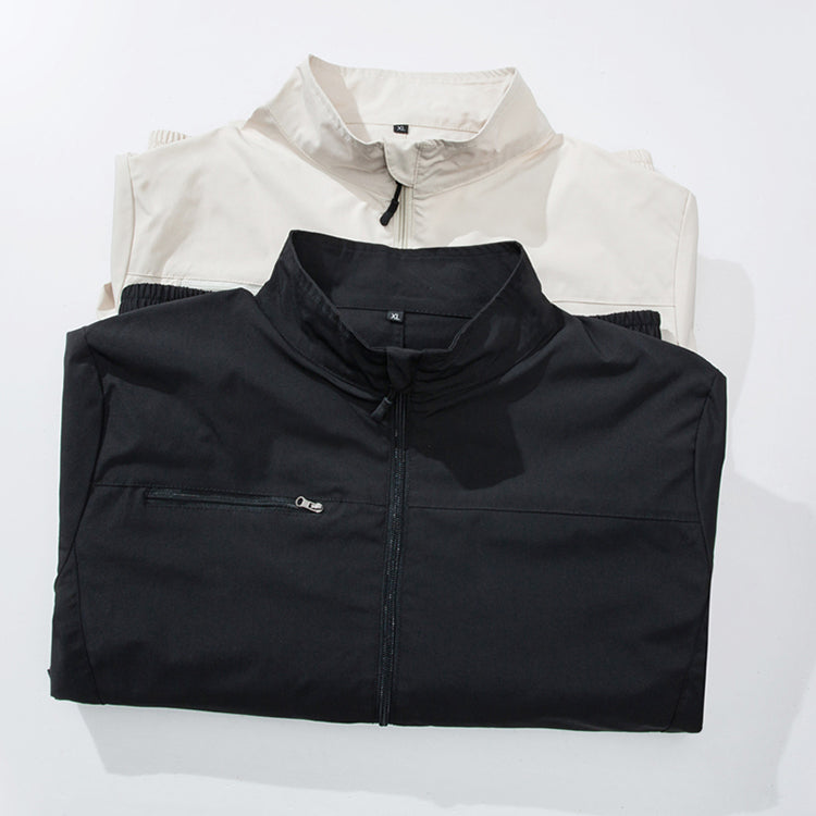 Cooling Air Conditioning Work Clothes with 2 Fans, Summer Ultra-thin Long Sleeve Fan Jacket for Men Women, 3 Levels of Wind Speed Adjustment