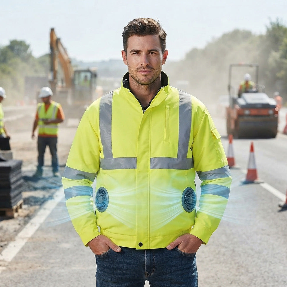 High Visibility Fan Cooling Jackets