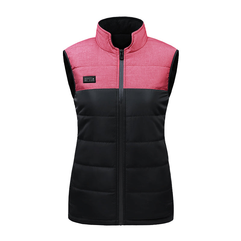Dual Control 15 Heating Areas Heated Vests for Women Men USB Electric Windproof Winter Warm Gillette Jacket with Zipper