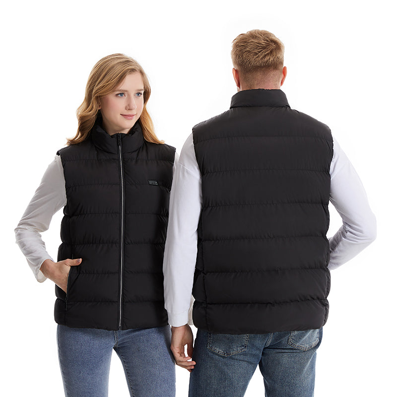 4 Control 26 Carbon Fiber Heating Pads Heated Gilet for Men Women 3 Heat Adjustable Electric USB Charging Winter Warm Heated Body Warmer