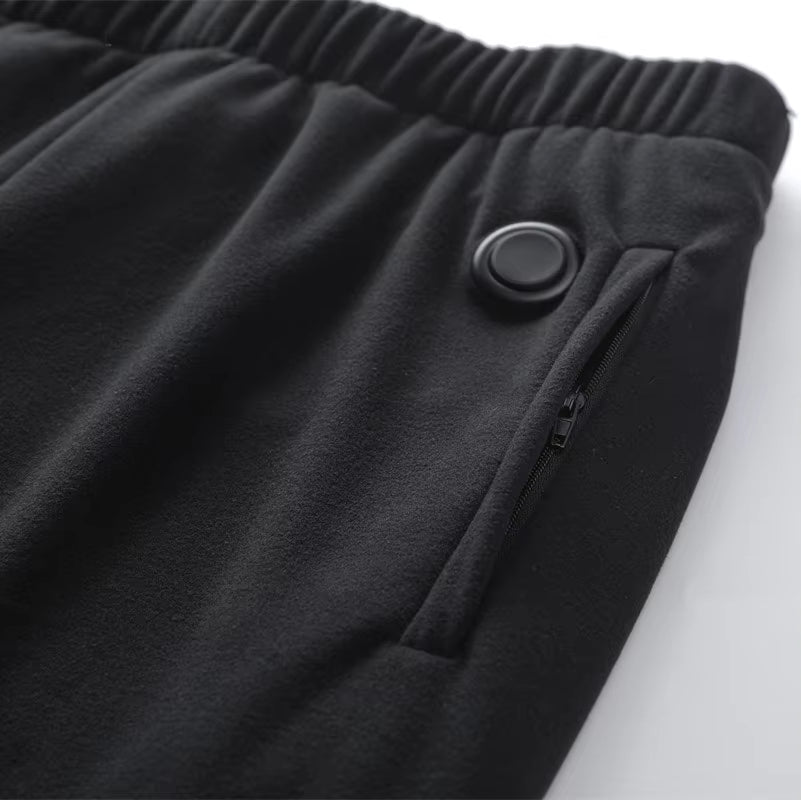 Men's Velvet Heated Underwear, USB Rechargeable 42 Heating Zones Winter Thermal Long Johns Long Sleeve Base Layer Top and Bottom Sets for Cold Weather